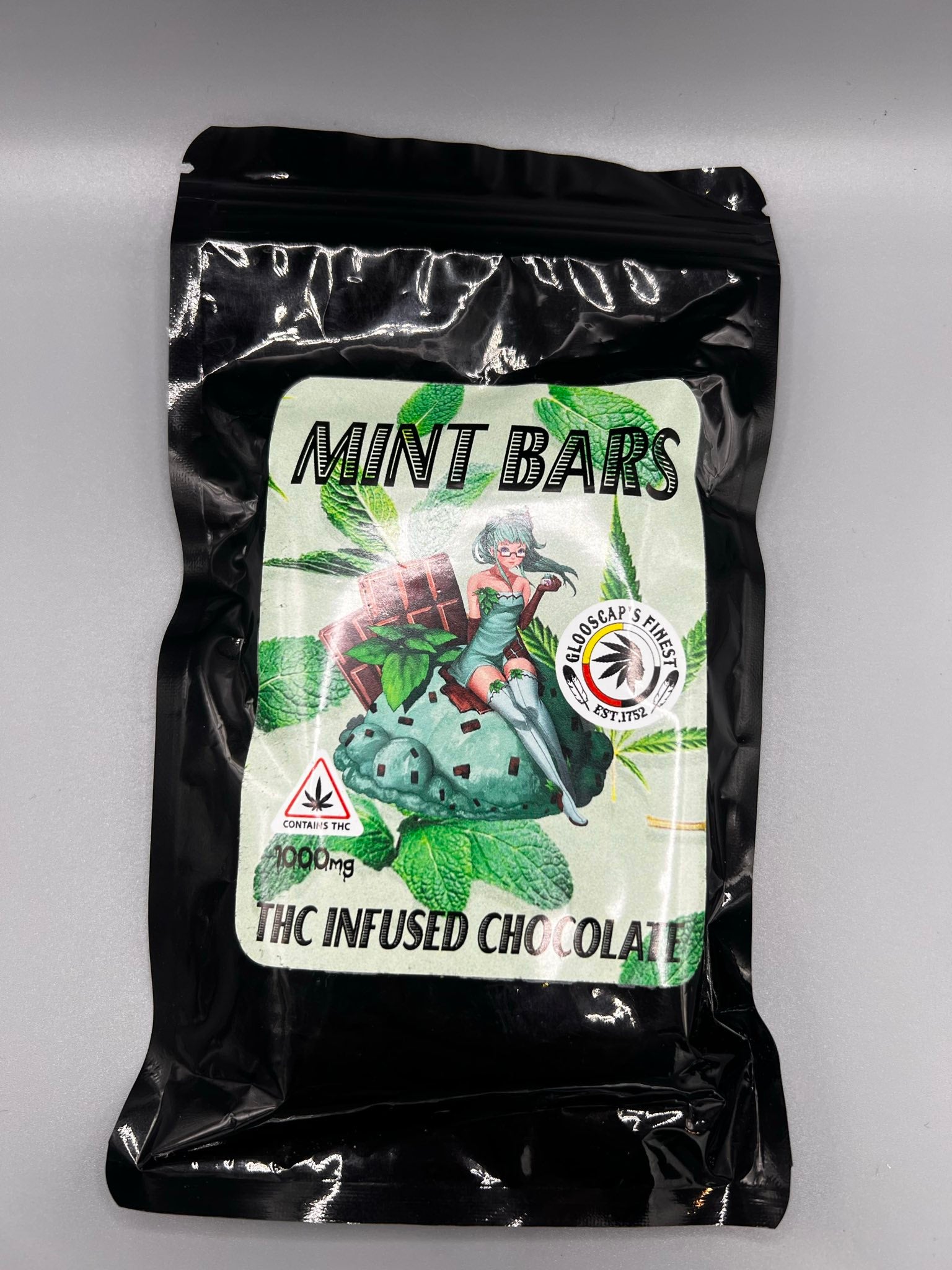 1000MG THC MINT BAR PACK